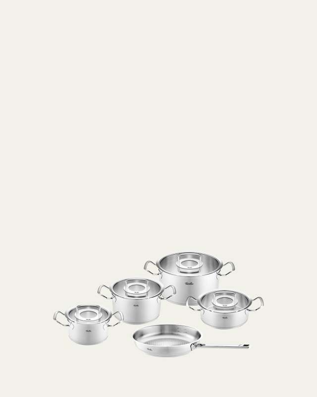 Original-Profi 9-Piece Cookware Set with Glass Lids